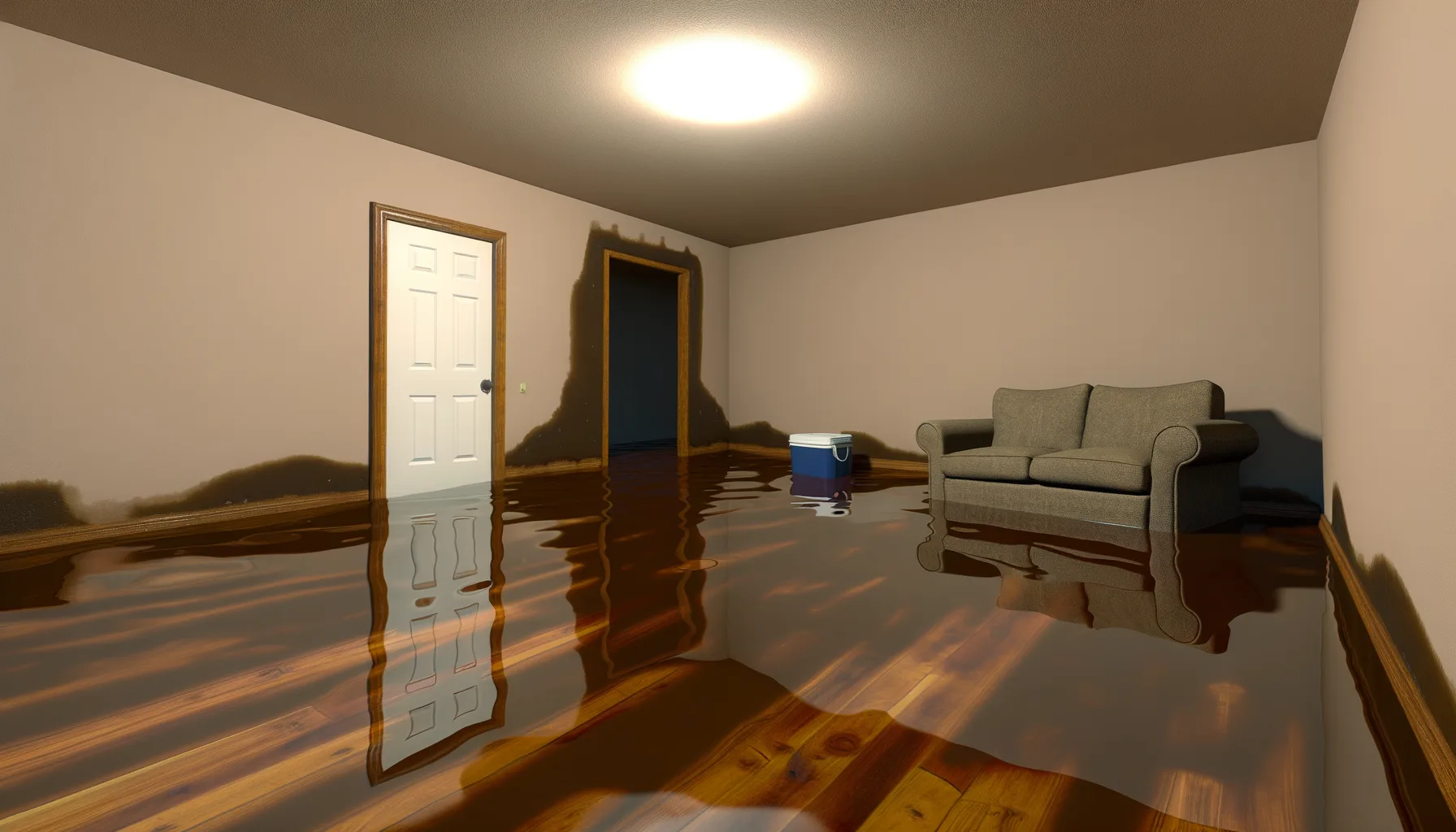 Kitchen Water Damage